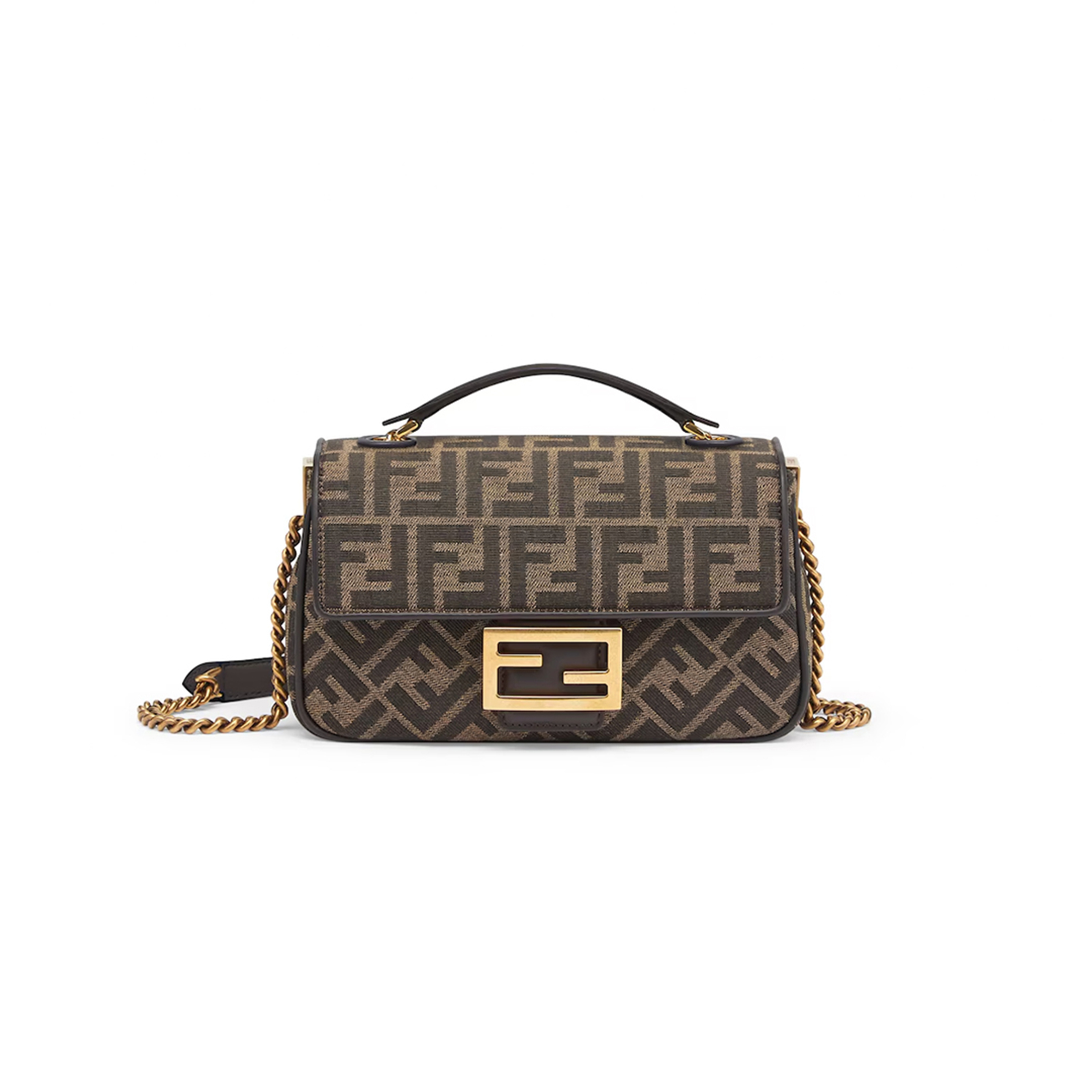 F**di baguette chain midi 8br793akbzf1em3 (24*14.5*7cm)